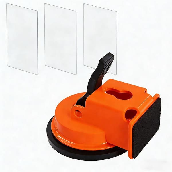 4.72 in. Floor Gap Fixer Tool for Laminate Floor Gap Repair Suction Cup With 3pcs Sticky Pads