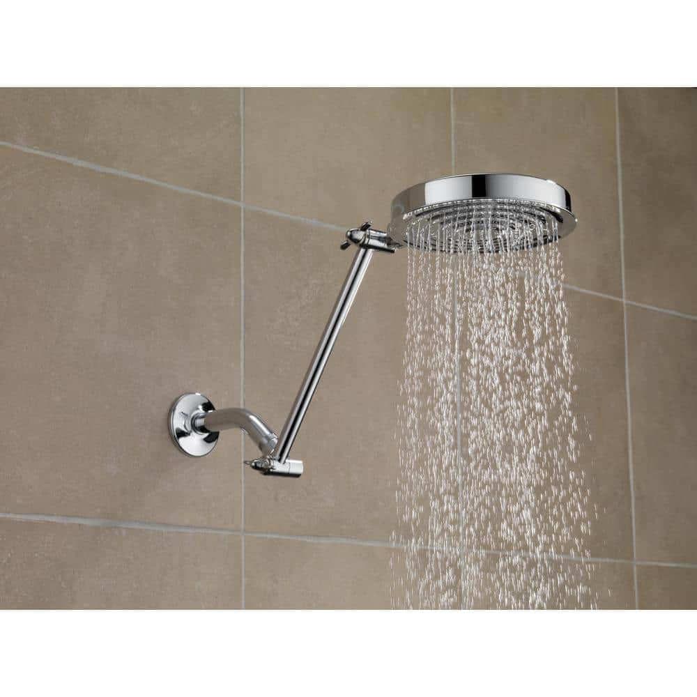 Chrome Adjustable 12-Inch Shower Arm Extension