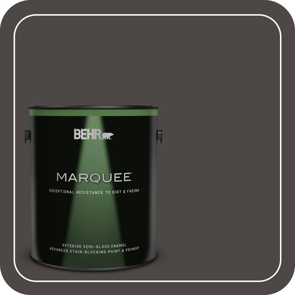 1 gal. Home Decorators Collection #HDC-CL-14A Warm Onyx Semi-Gloss Enamel Exterior Paint & Primer price history on PriceWatchPro