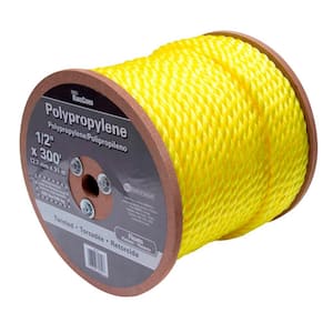 1/2 in. x 100 ft. Twisted Nylon Rope Coilette