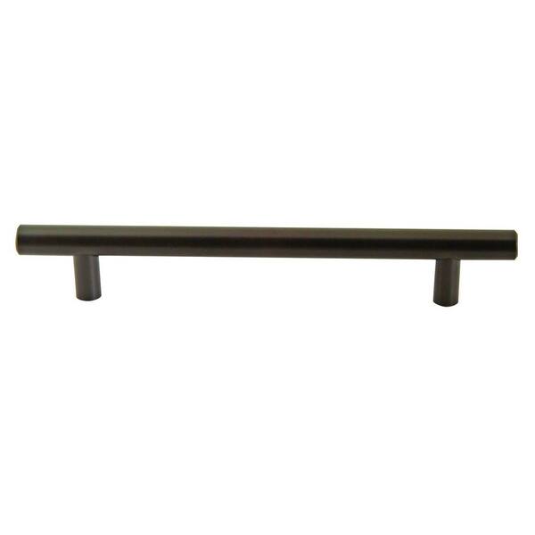 Atlas Homewares Successi Collection Aged Bronze 8.75 in. Linea Rail Center-to-Center Pull