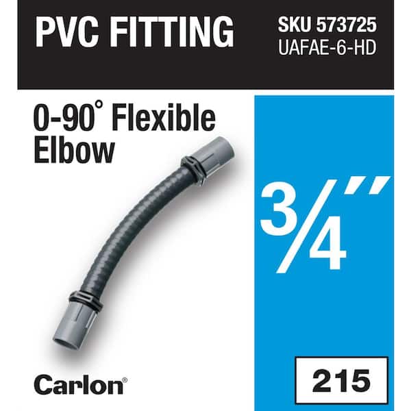 3/4 in. Flexible Electrical PVC Elbow