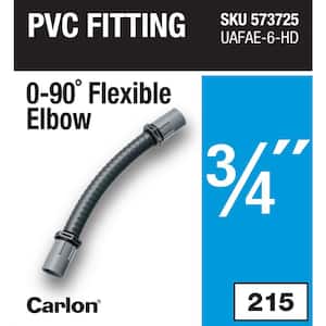 3/4 in. Flexible PVC Elbow