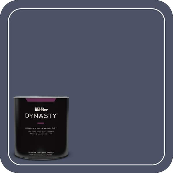 BEHR DYNASTY 1 qt. #610F-7 Mystical Shade Eggshell Enamel Interior Stain-Blocking Paint and Primer