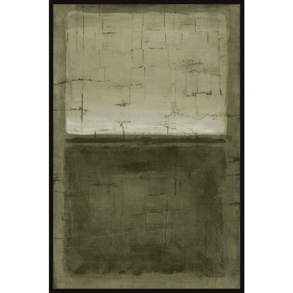 Take the Moment by Marmont Hill Floater Framed Canvas Abstract Art Print 60