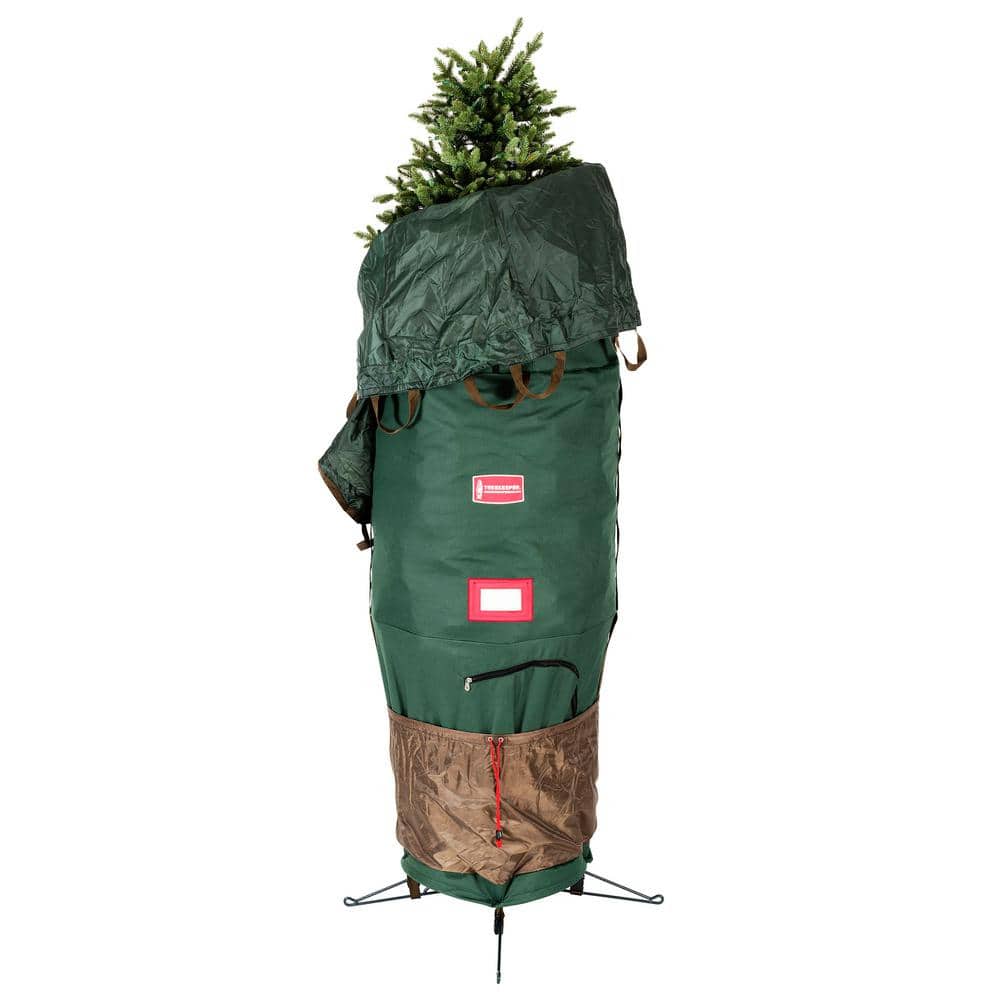 Santa's Bags Upright Christmas Tree Storage Bag for Trees Up to 9 ft. Tall  SB-10100 - The Home Depot