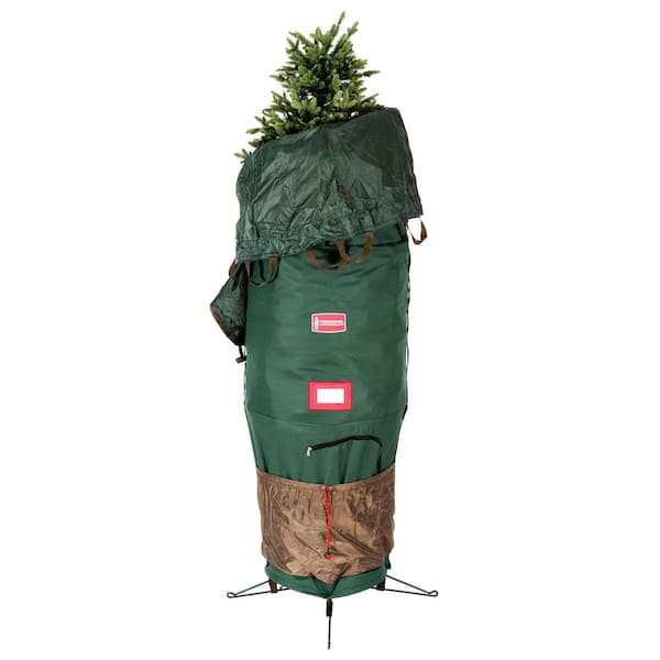 TreeKeeper Large Upright Christmas Tree Storage Bag for Trees Up to 9 ft. Tall