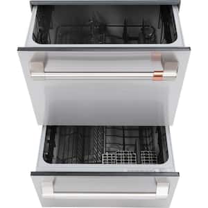 24 in. Stainless Steel Double Drawer Dishwasher