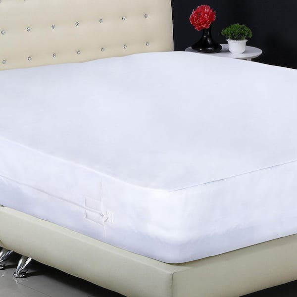 Protect-A-Bed Allerzip Polyester King Smooth Polyester Mattress Encasement