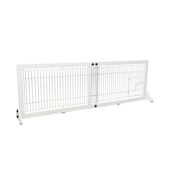 adjustable freestanding pet gate