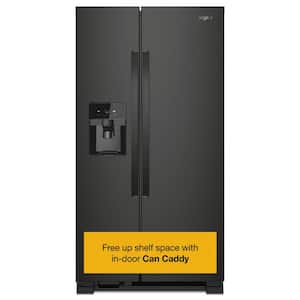 Maytag 24.5 cu. ft. Side by Side Refrigerator in Black with