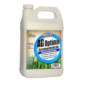 2.5 Gal. AG Optima Burndown Herbicide Organic Weed and Grass Killer Concentrate, Natural Non-Toxic Citrus Based