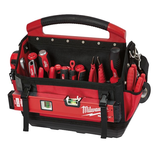 Tool Bag Red for sale online Milwaukee 48-22-8315 15in 