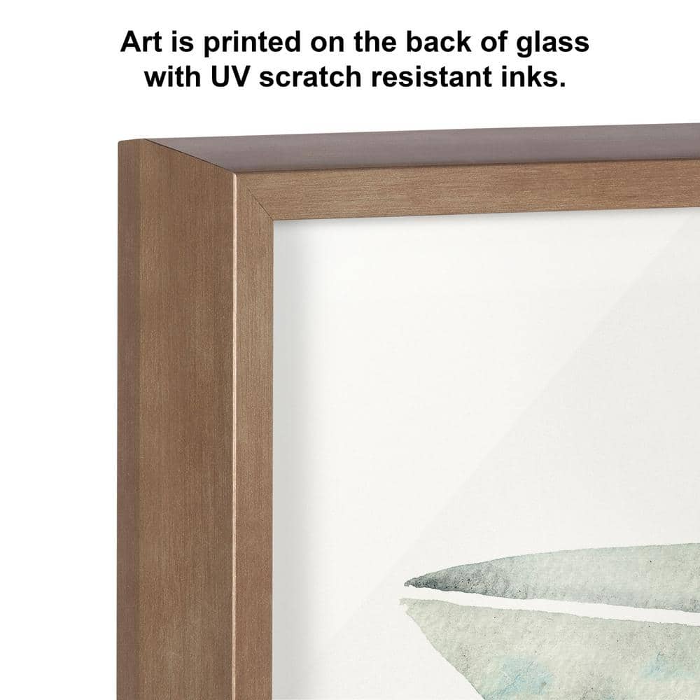 Classic Cocktails Framed Glass Wall Art with Gold Frame