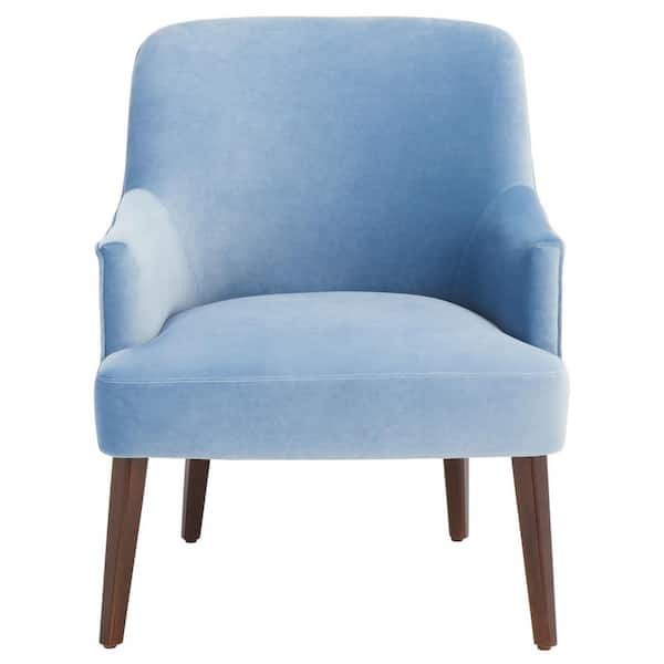 SAFAVIEH Briony Light Blue Upholstered Accent Chairs