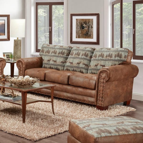Brown American Furniture Classics Sofas Couches 8503 90 C3 600 