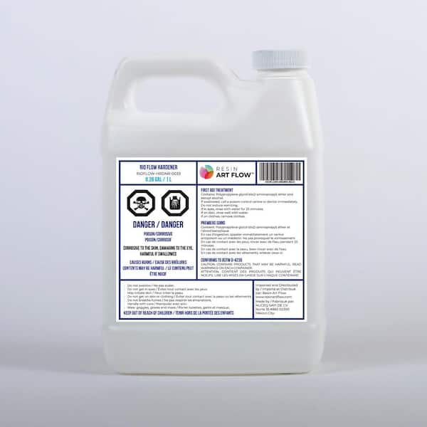 1.06 gal. - Rio Flow Crystal Clear Epoxy Resin for Thicker Pours, Woodworkers & Encasing Objects