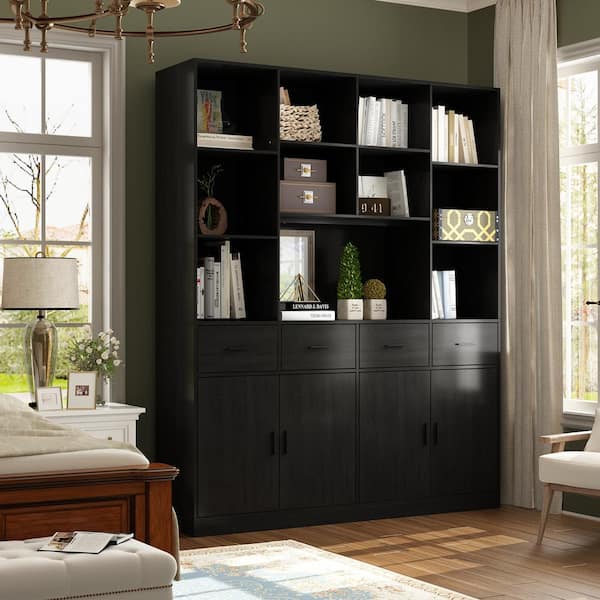 https://images.thdstatic.com/productImages/66a1c43c-4622-462e-bfd5-1e79f694d77b/svn/black-bookcases-bookshelves-kf330087-012-31_600.jpg