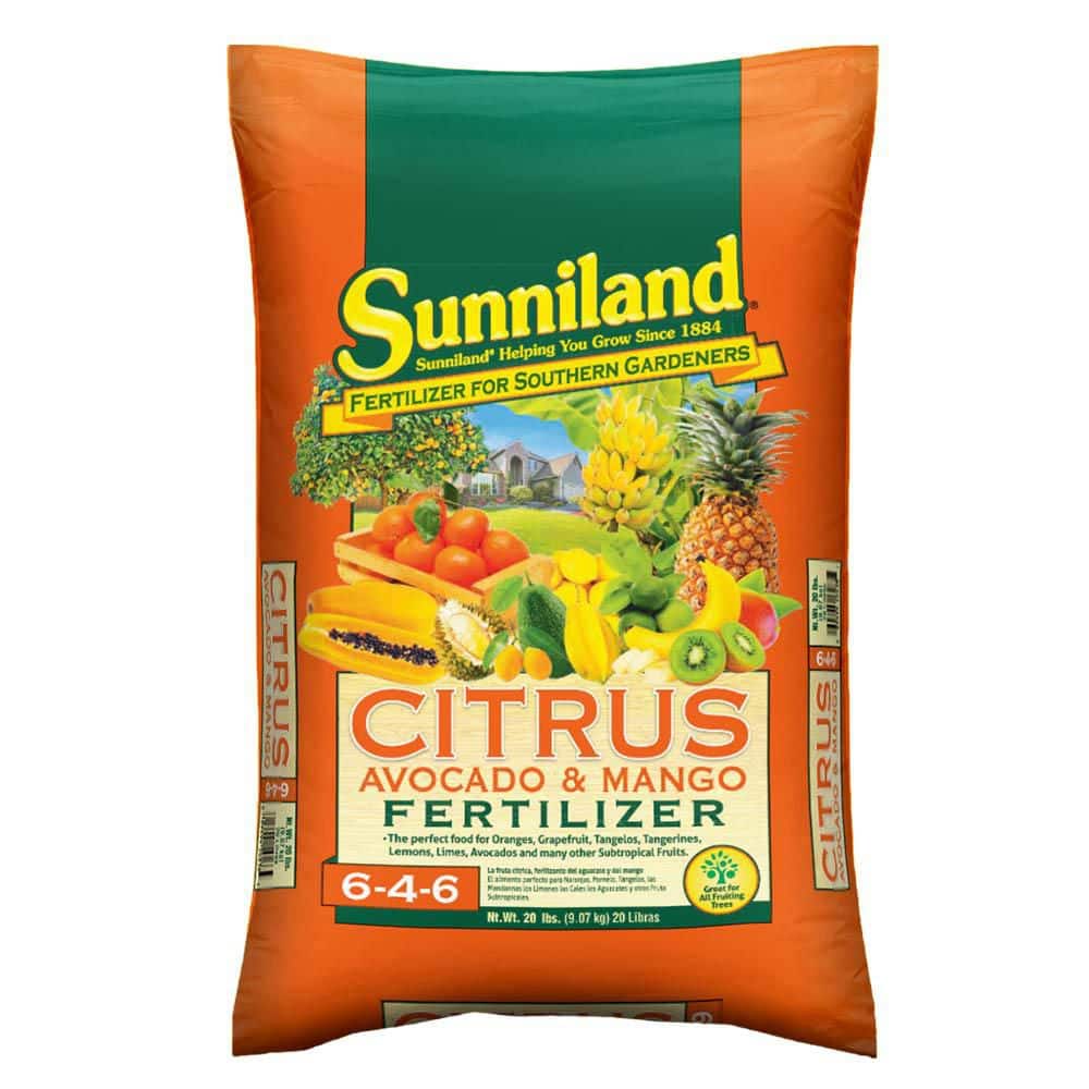 Sunniland 20 lbs. Citrus, Avocado and Mango Fertilizer 120238