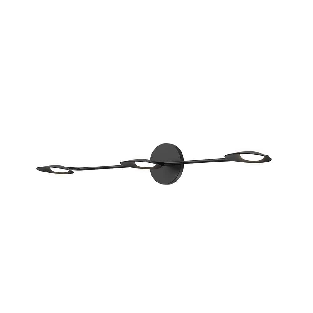 Rotaire 33-in 1 Light 13-Watt Black Integrated LED Vanity Light price history on PriceWatchPro