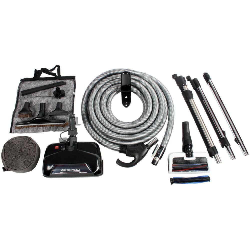 CenTec MixedFloor Dual Electric Powerhead Kit with 35 ft. Direct