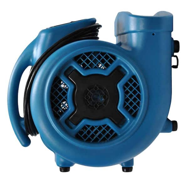 XPOWER 3/4 HP 3-Speed Air Mover Blower Fan P-800-Blue - The Home Depot
