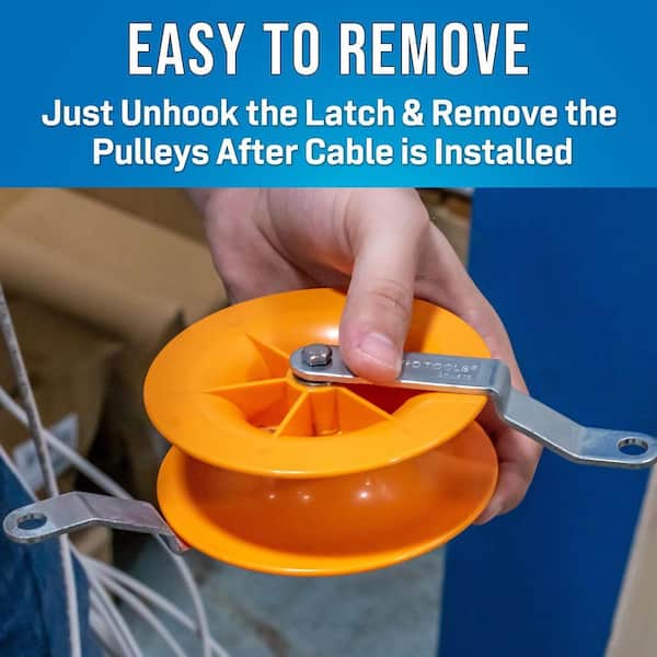 Cable Pulley Tray Wiring Wire Guide Clamp Auxiliary Tool For - View #2