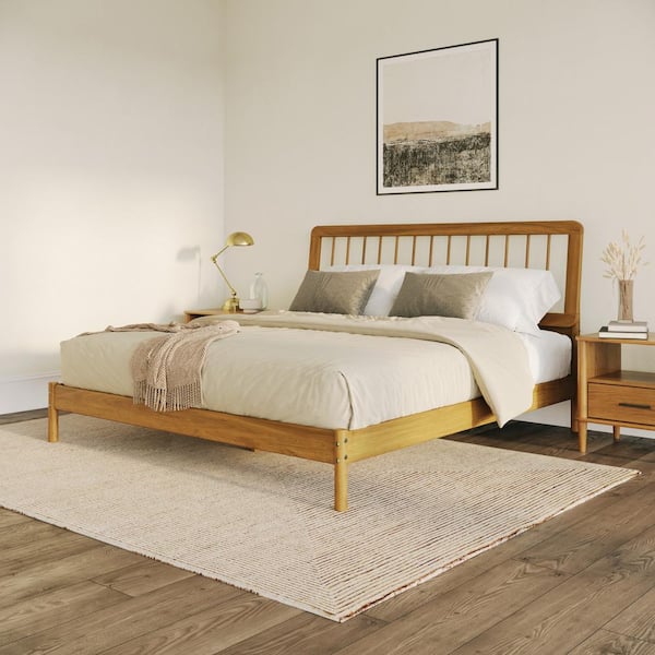 Walker Edison Furniture Company Mid-Century Modern Brown
