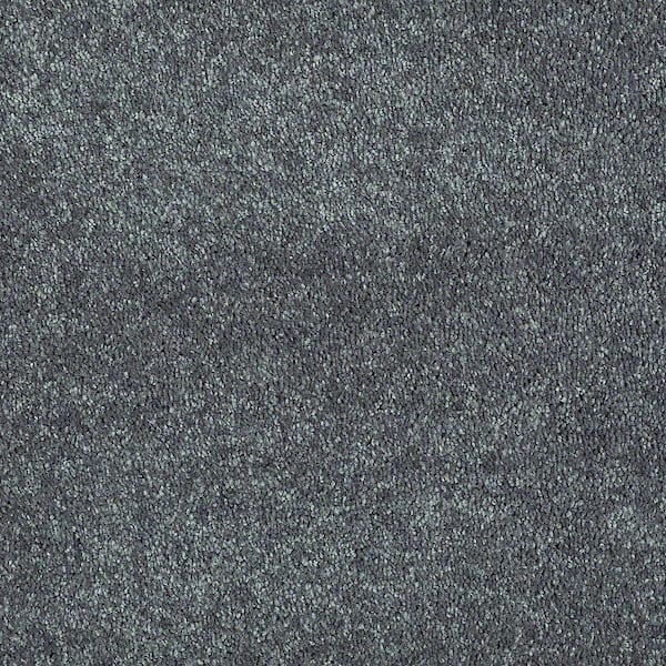 Brave Soul II - Black Satin - 44 oz. Polyester Texture Installed Carpet