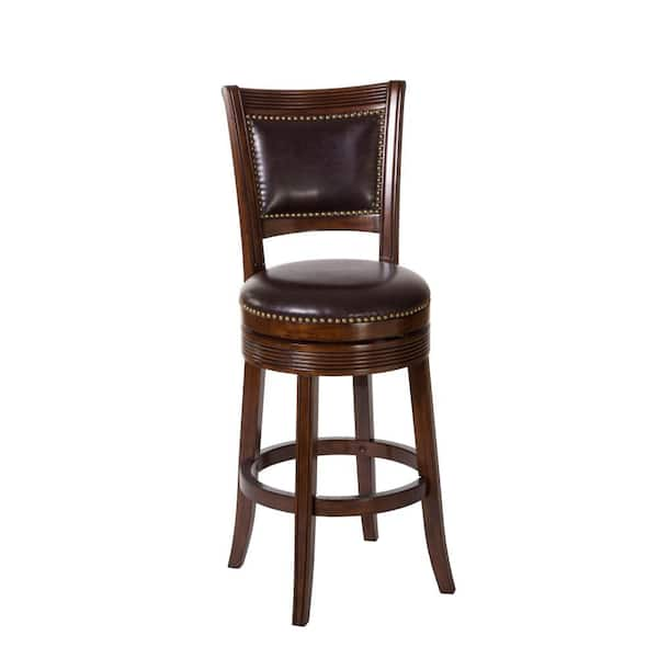 cherry wood counter height bar stools