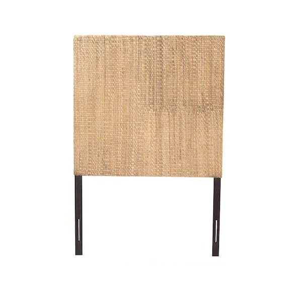 Padma's Plantation Grass Weave Natural Queen Headboard