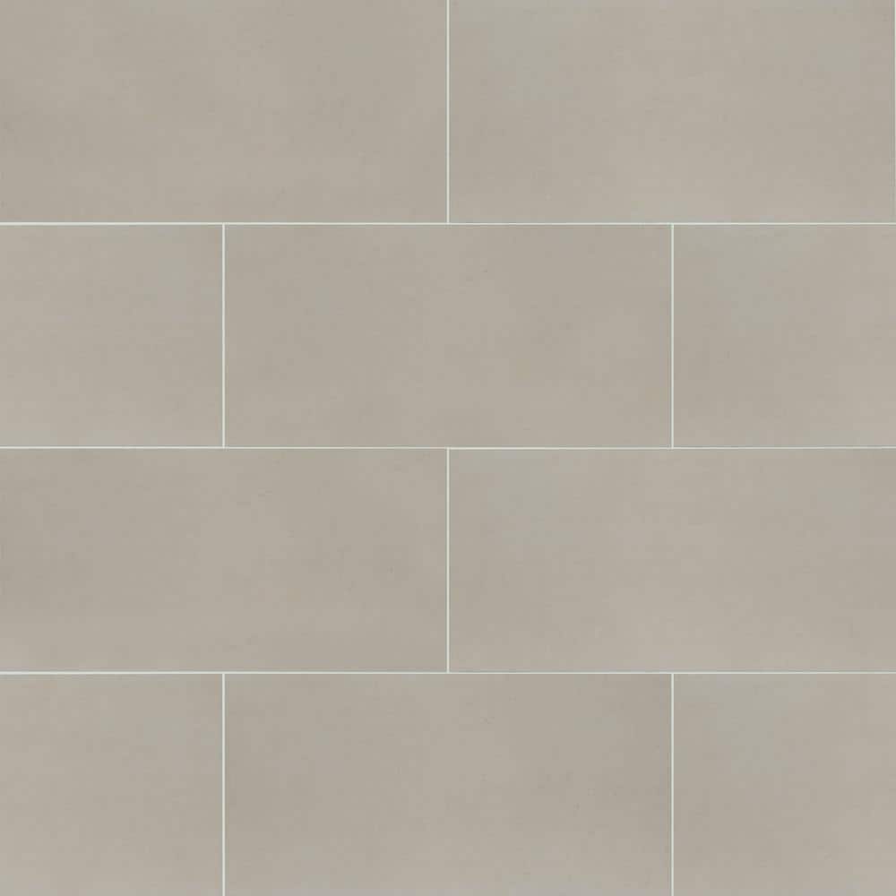 MSI Beton Glacier 24 in. x 48 in. Matte Porcelain Stone Look
