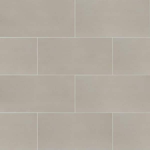 MSI Beton Glacier 24 in. x 48 in. Matte Porcelain Stone Look Floor and Wall Tile (16 sq. ft./Case)