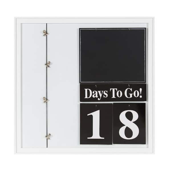 Kate and Laurel Kayden 22 in. x 22 in. White Collage Picture Frame