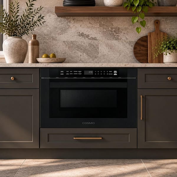Cosmo 24 in. Haven Collection 1.2 cu. ft. Built-in Microwave