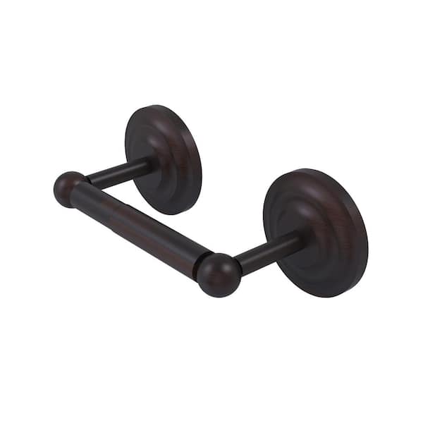 Allied Brass Que New Collection Double Post Toilet Paper Holder in Venetian Bronze