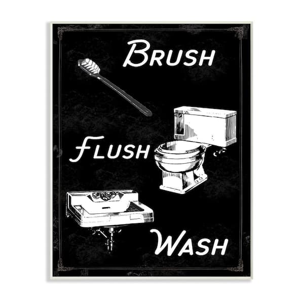 Multi-Color 10 x 15 Stupell Industries Do The Laundry Bathroom Black and White Word Design Wall Plaque Multi-Color 10 x 15 Stupell Industries Do The Laundry Bathroom Black and White Word Design Wall Plaque