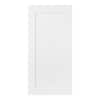 Hampton Bay Avondale 15 in. W x 30 in. H Wall Cabinet Decorative End Panel in Alpine White WDEP1530