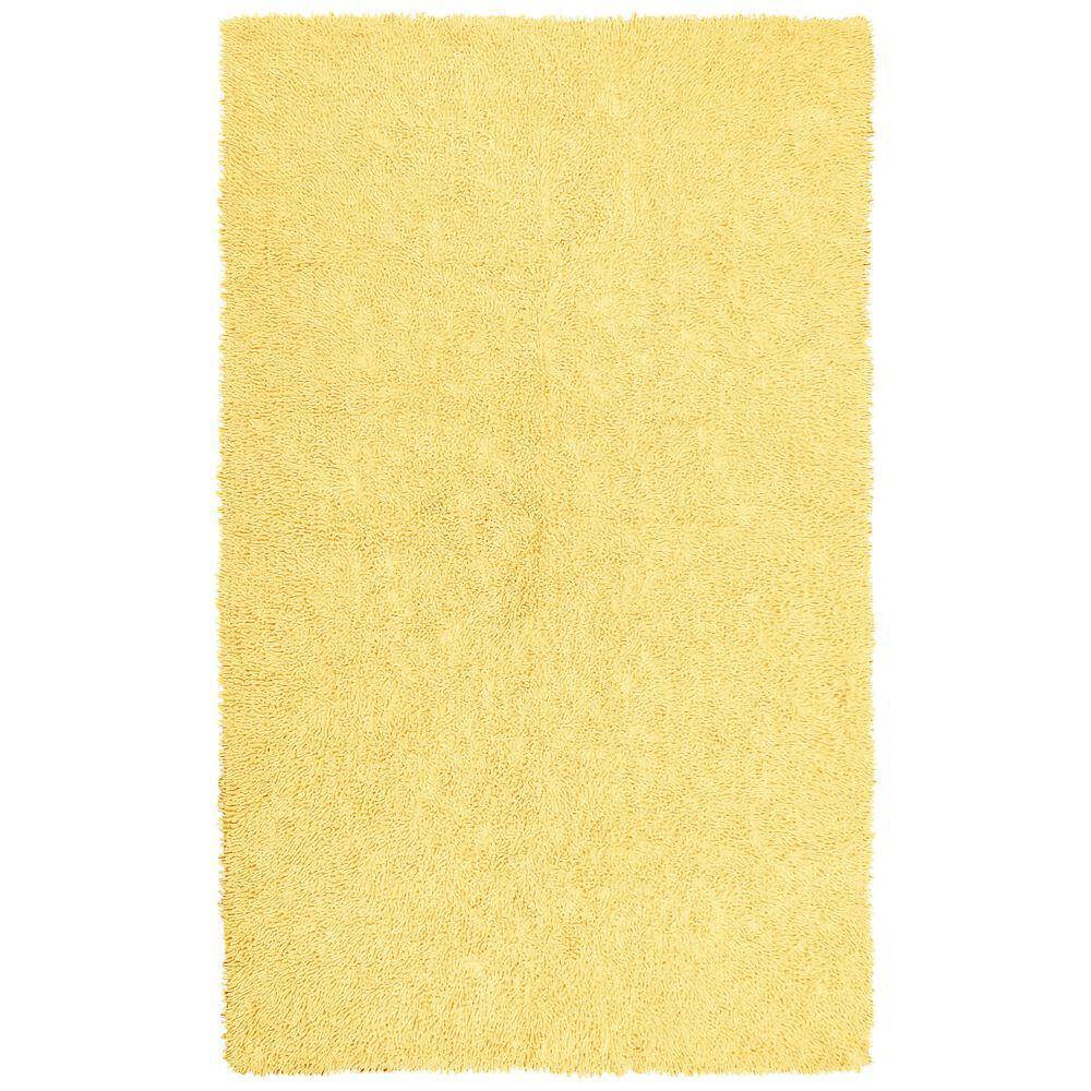 UPC 692789807125 product image for Yellow Shag Chenille Twist 4 ft. x 6 ft. Area Rug | upcitemdb.com