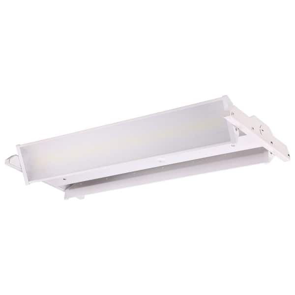 2 ft. 450-Watt Equivalent Integrated LED White 180° Adjustable High Bay Light 5000K Integrated Sensor Port 120-277 Volt