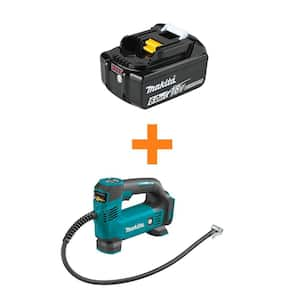 18-Volt LXT Lithium-Ion 6.0 Ah Battery with Bonus 18-Volt LXT Lithium-Ion Cordless Inflator (Tool-Only)