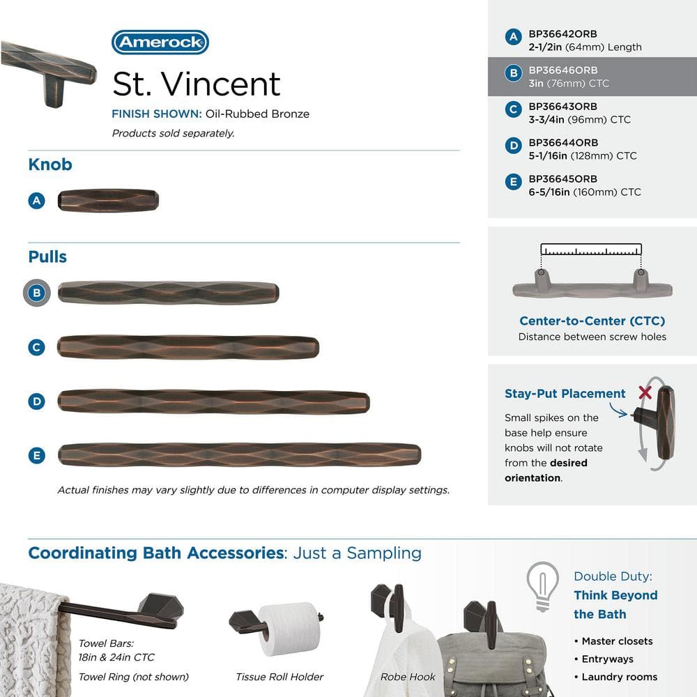 Oil Rubbed Bronze Modern Bar Pull with Mounting Hardware