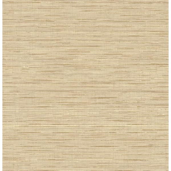 Seabrook Designs Topaz Faux Grasscloth Paper Strippable Roll (Covers 56 sq. ft.)