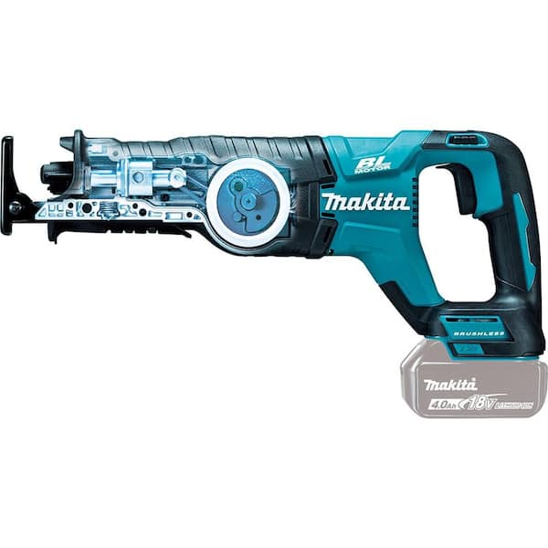 Makita 18V LXT Lithium-Ion Brushless Cordless Variable Speed Reciprocating  Saw (Tool-Only) XRJ05Z The Home Depot