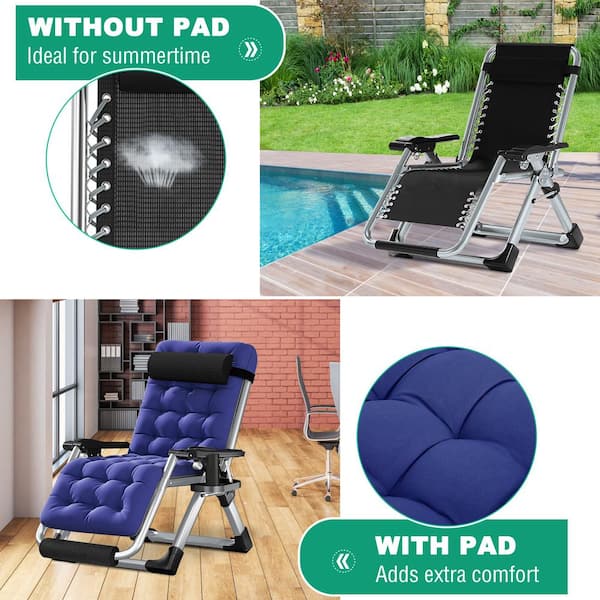 Sun lounger best sale with cup holder