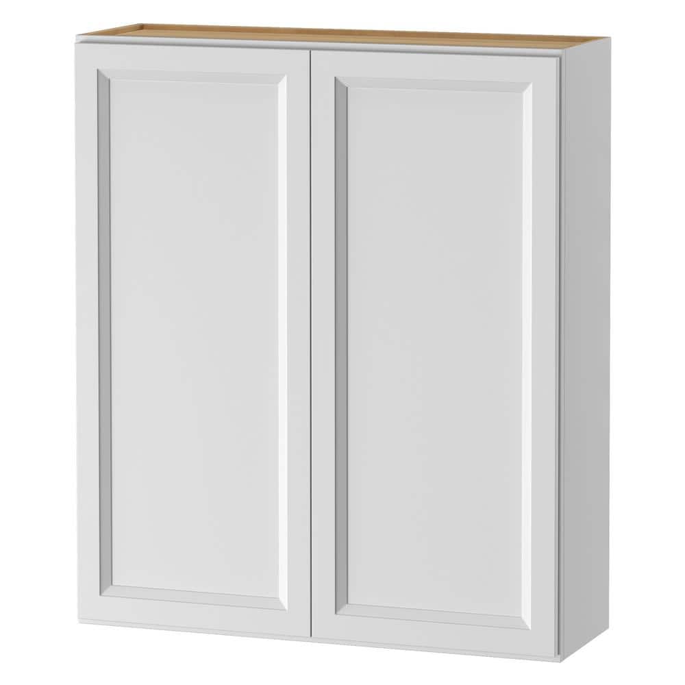 Keyport Shaker 36 in. W x 12 in. D x 42 in. H Plywood Tool-Free Ready To Assemble Wall Kitchen Cabinet in White price history on PriceWatchPro