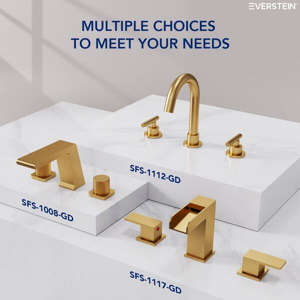 Have a question about EVERSTEIN 8in. Widespread 3 Hole Waterfall