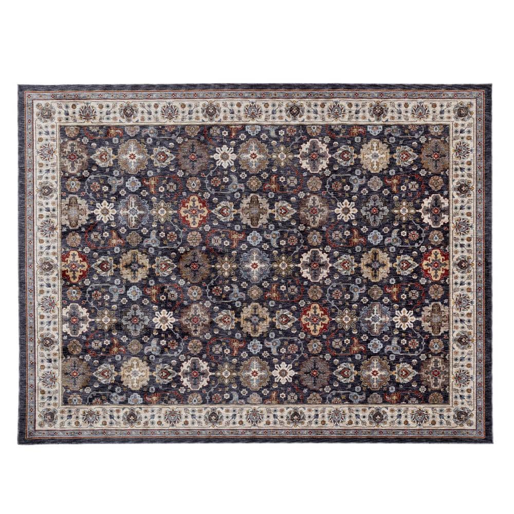 Home Decorators Collection Earltown Navy 7 ft. 10 in. X 10 ft. Oriental
