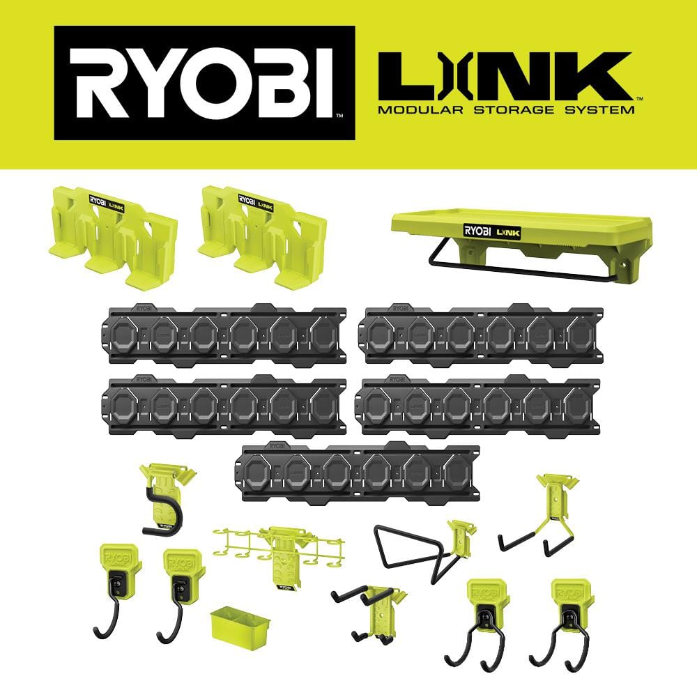 LINK 15 Piece Wall Storage Kit, (2) 40V Battery Shelves, and Cleaning Shelf price history on PriceWatchPro