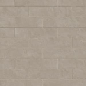 Urban Ash 3 in. x 12 in. Solid Concrete Look Porcelain Floor and Wall Tile (3.39 sq. ft./Case)